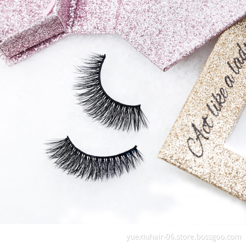 High Quality Own Brand Private Label 100% Real Mink Lashes 3d Mink Eyelashes